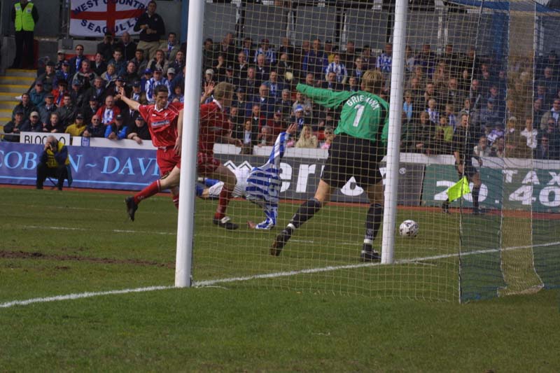 Swindon Town Game 13 April 2002