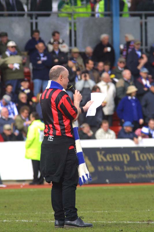 Swindon Town Game 13 April 2002