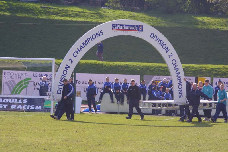 Swindon Town Game 13 April 2002