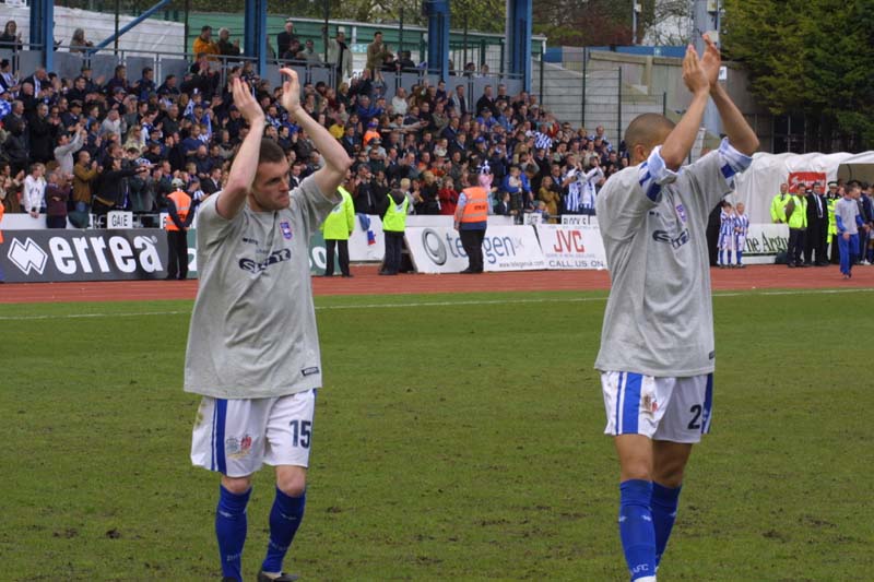 Swindon Town Game 13 April 2002