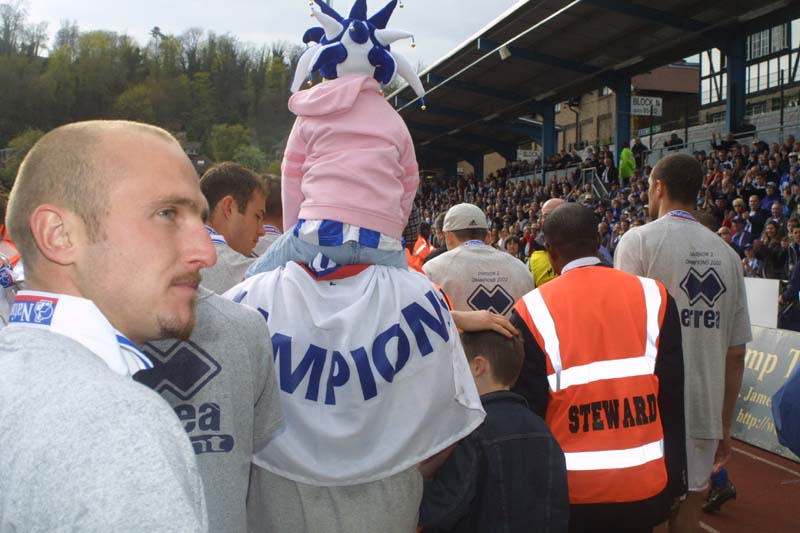 Swindon Town Game 13 April 2002