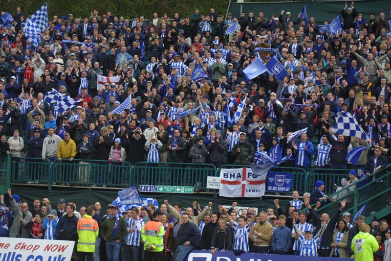 Swindon Town Game 13 April 2002