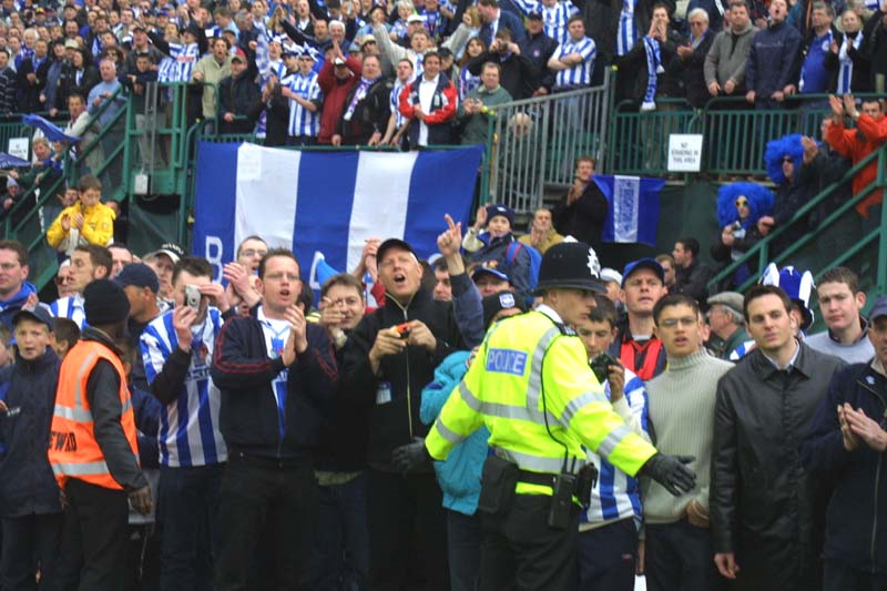 Swindon Town Game 13 April 2002