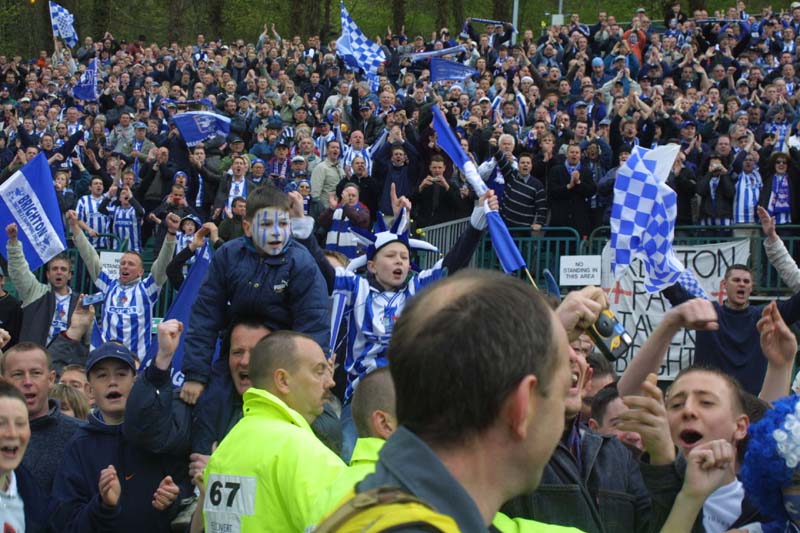 Swindon Town Game 13 April 2002