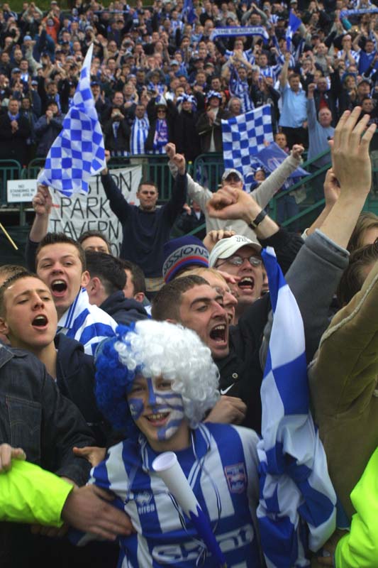 Swindon Town Game 13 April 2002