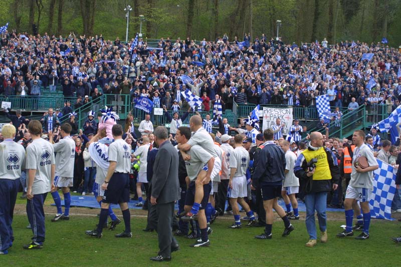 Swindon Town Game 13 April 2002