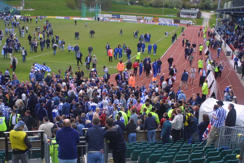 Swindon Town Game 13 April 2002