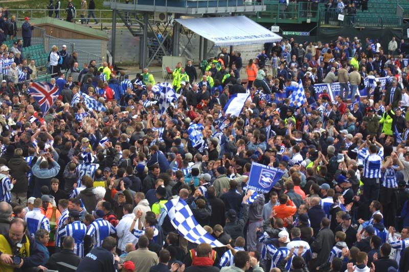 Swindon Town Game 13 April 2002