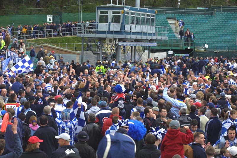 Swindon Town Game 13 April 2002