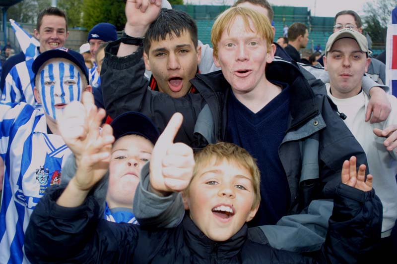 Swindon Town Game 13 April 2002