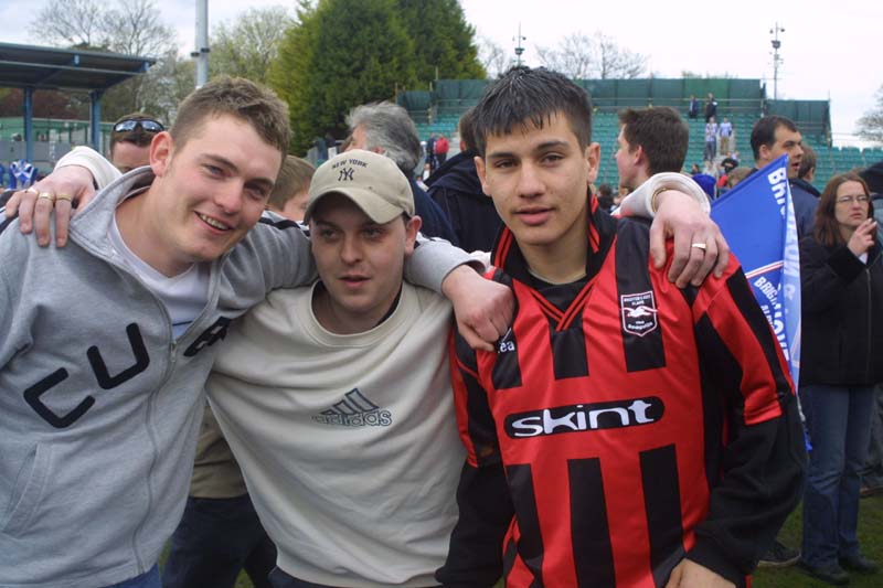 Swindon Town Game 13 April 2002