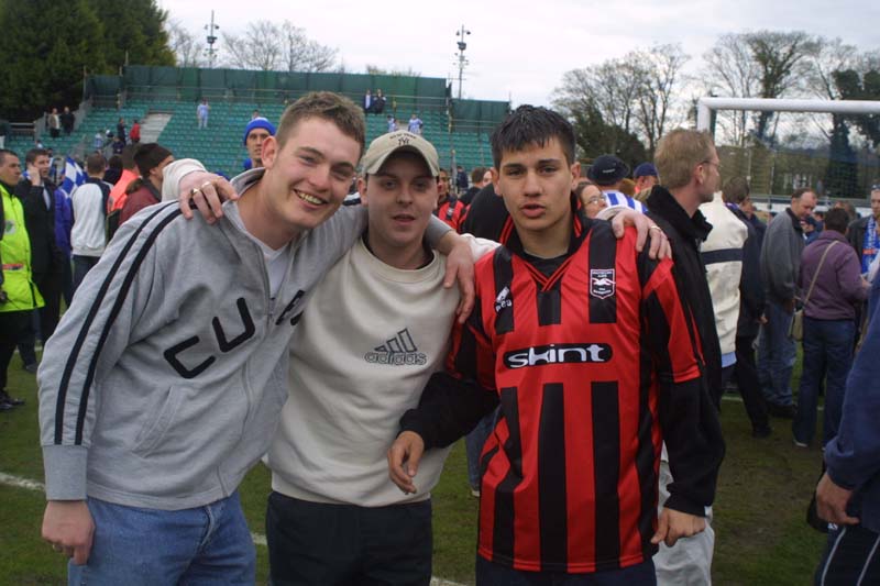 Swindon Town Game 13 April 2002