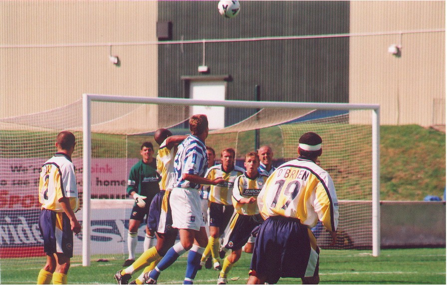 On the attack, Torquay 02 September 2000