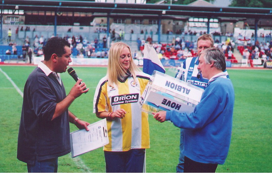 Helen Chamberlain and Mark Williams, Torquay 02 September 2000