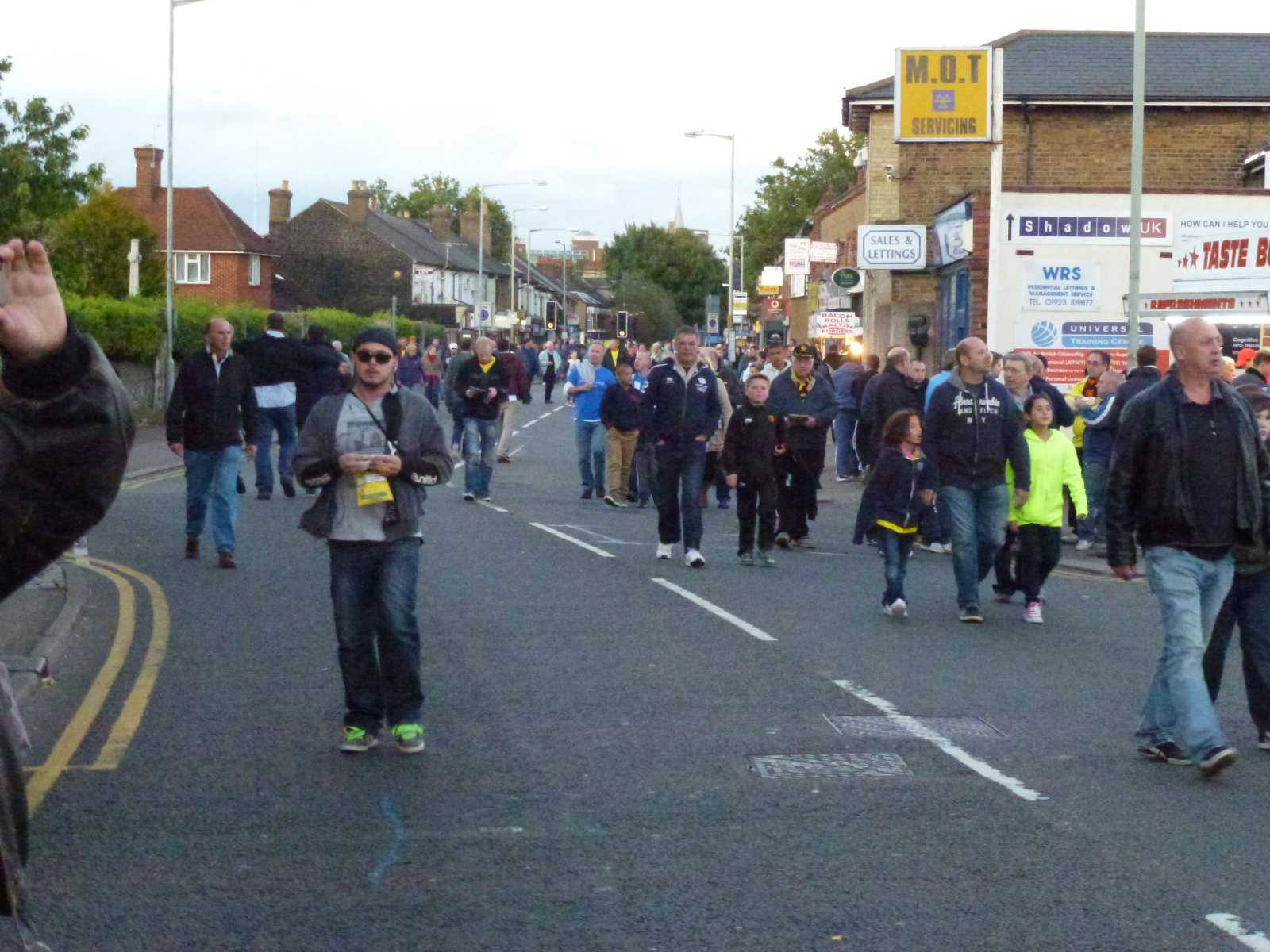 Watford Game 18 September 2012