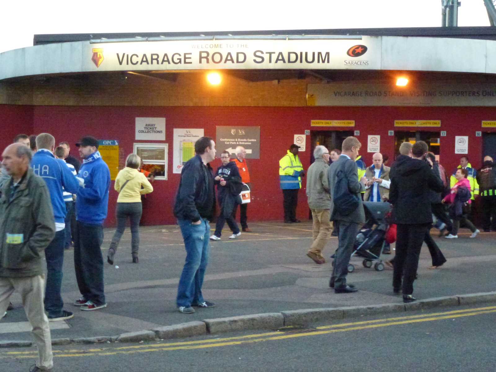 Watford Game 18 September 2012