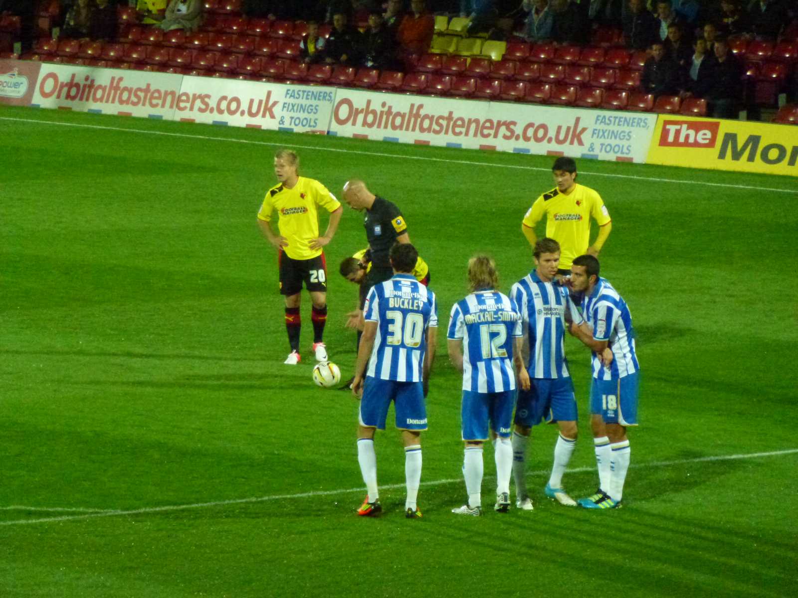 Watford Game 18 September 2012