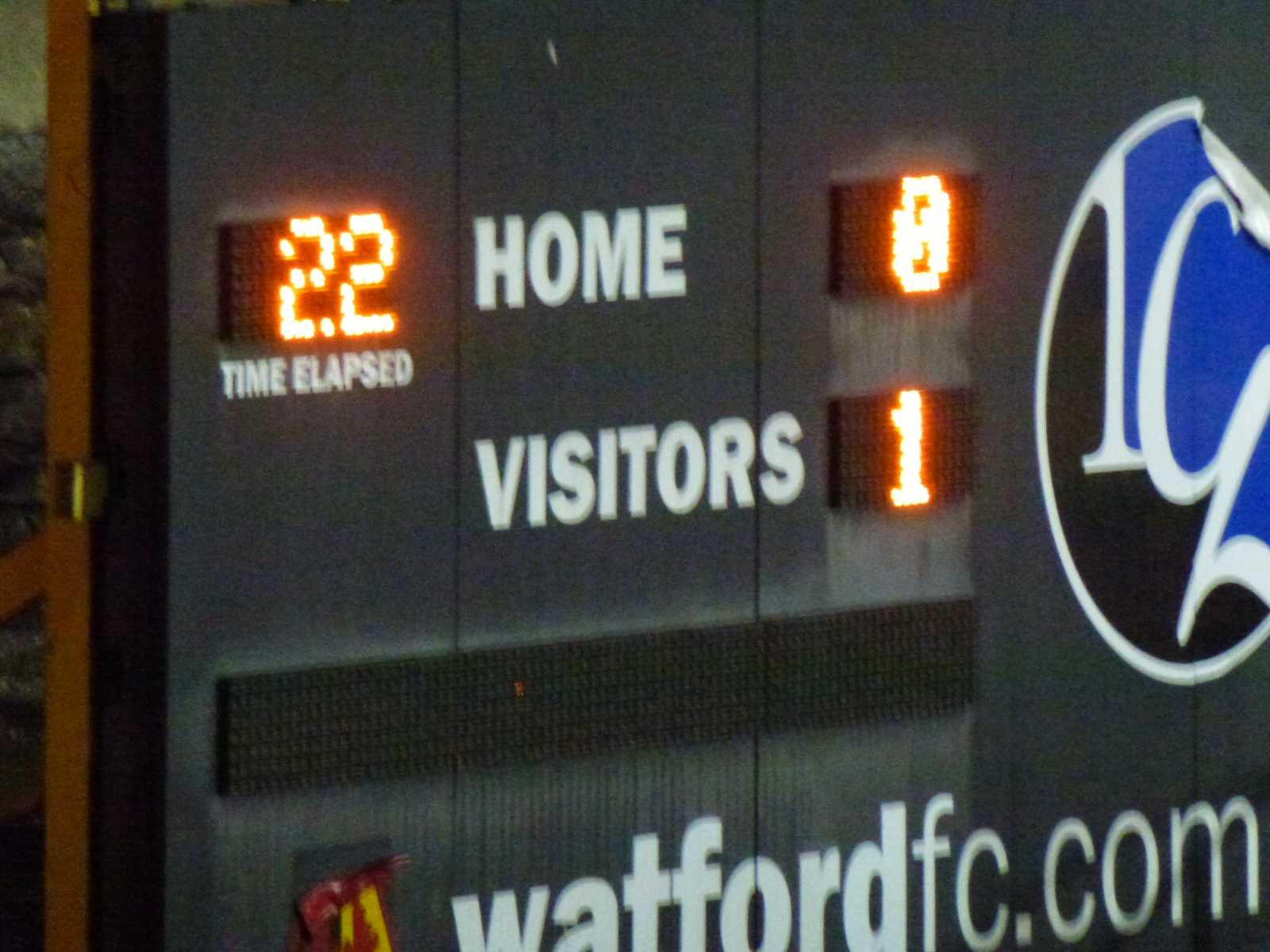 Watford Game 18 September 2012