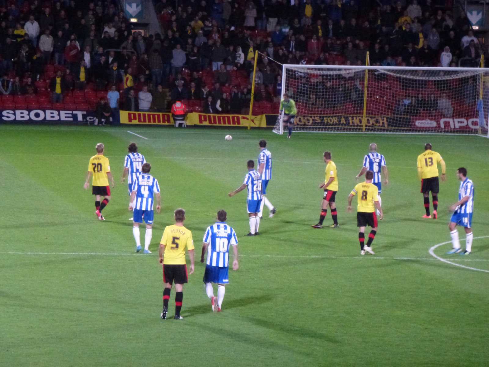 Watford Game 18 September 2012