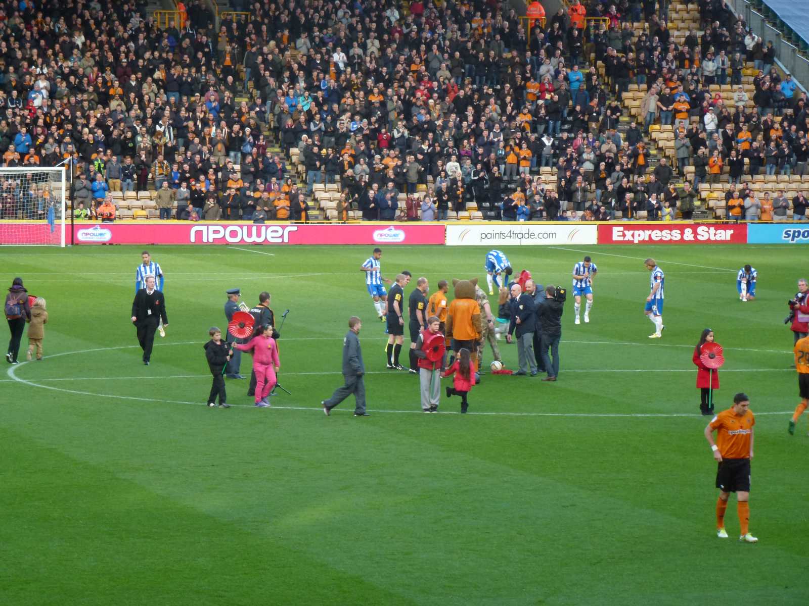 Wolverhampton Wanderers Game 10 November 2012