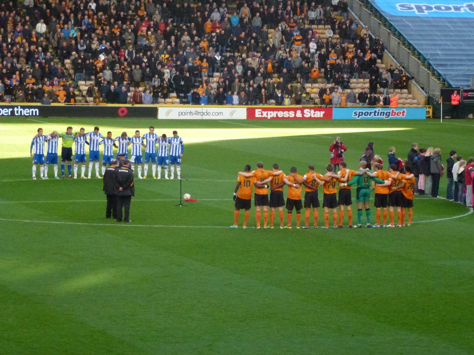 Wolverhampton Wanderers Game 10 November 2012