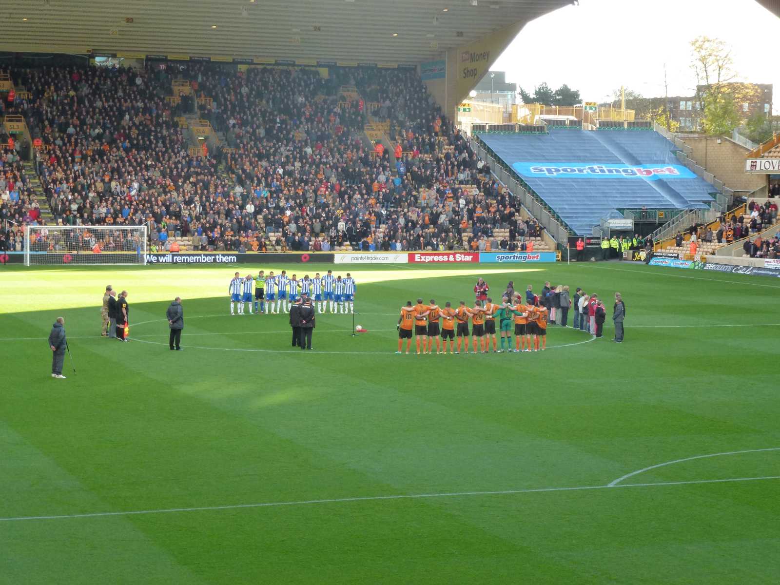 Wolverhampton Wanderers Game 10 November 2012