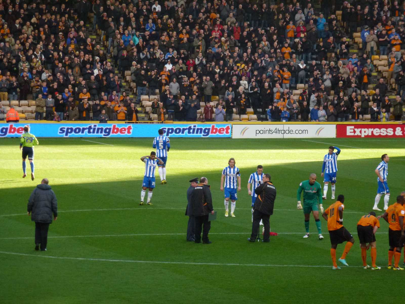 Wolverhampton Wanderers Game 10 November 2012