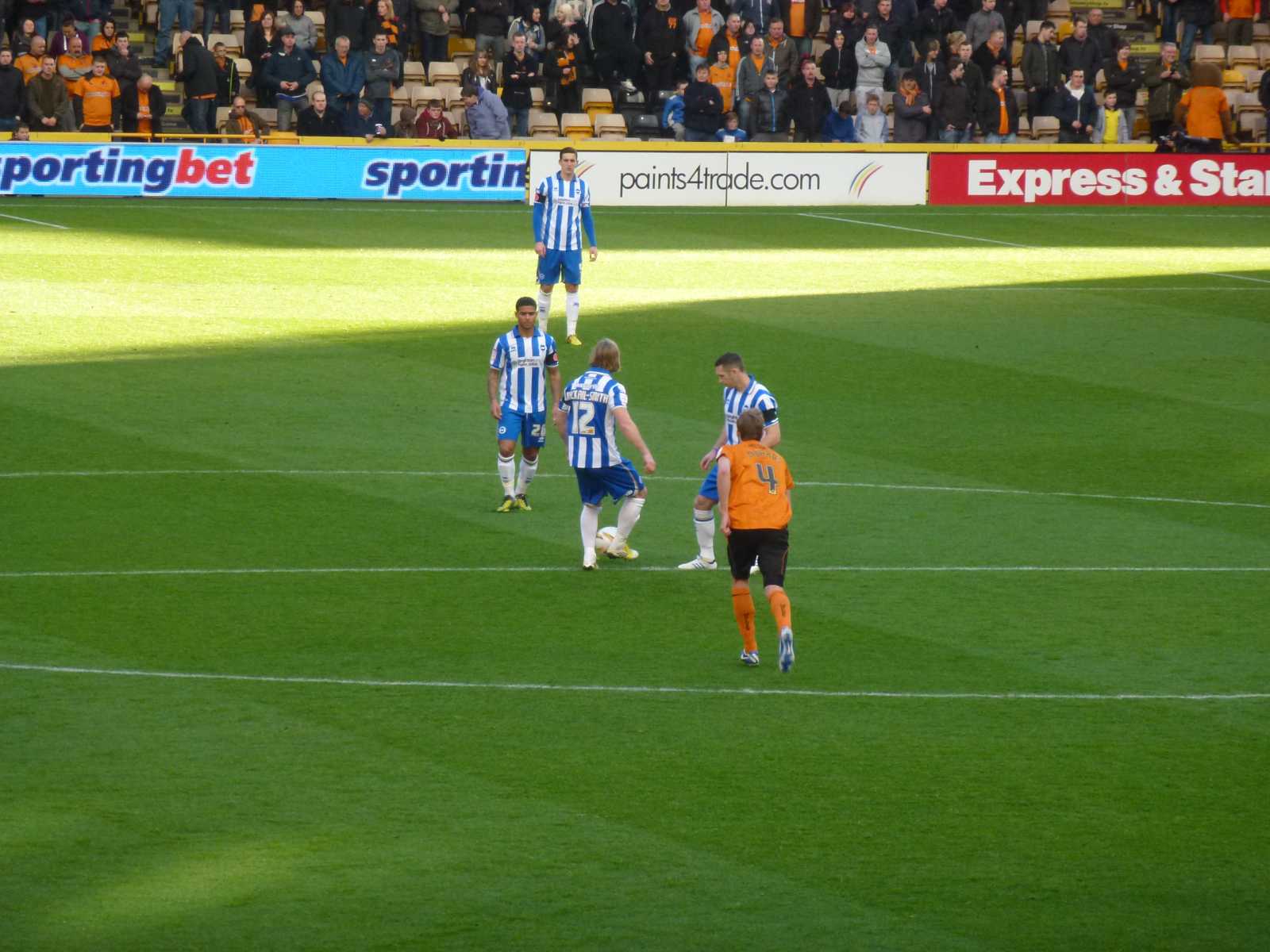 Wolverhampton Wanderers Game 10 November 2012