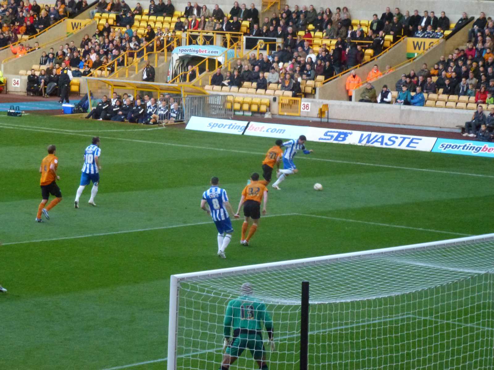 Wolverhampton Wanderers Game 10 November 2012