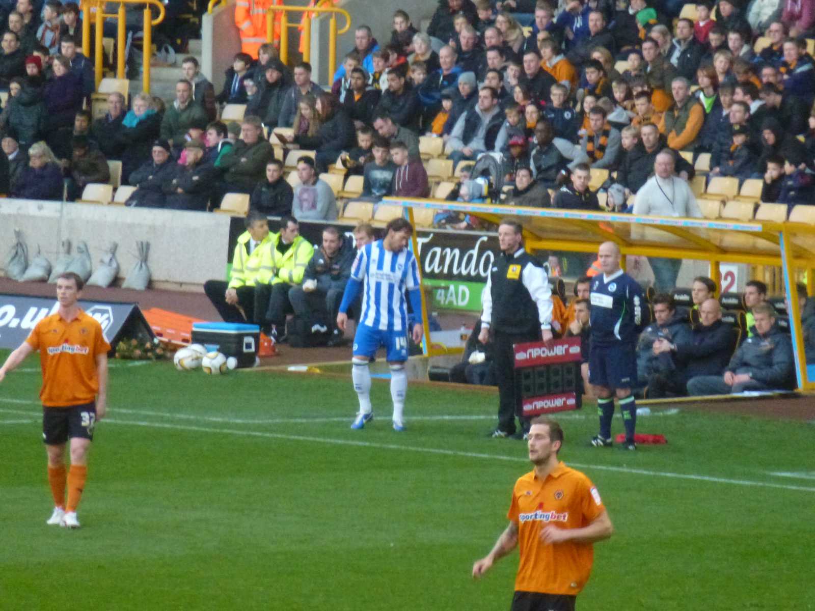 Wolverhampton Wanderers Game 10 November 2012