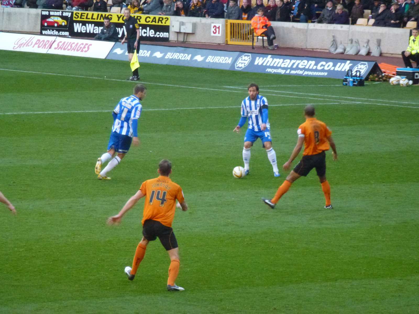 Wolverhampton Wanderers Game 10 November 2012