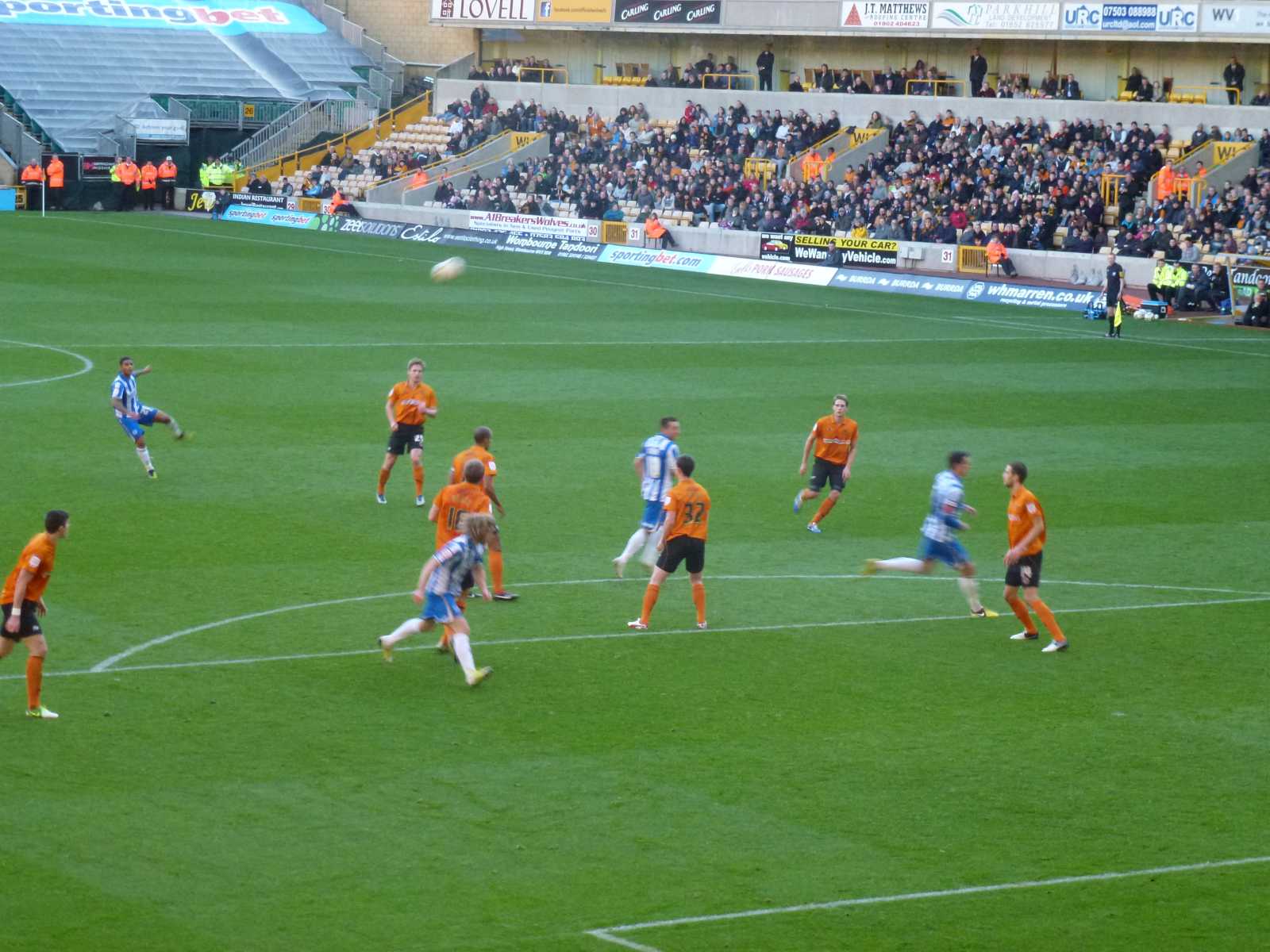 Wolverhampton Wanderers Game 10 November 2012