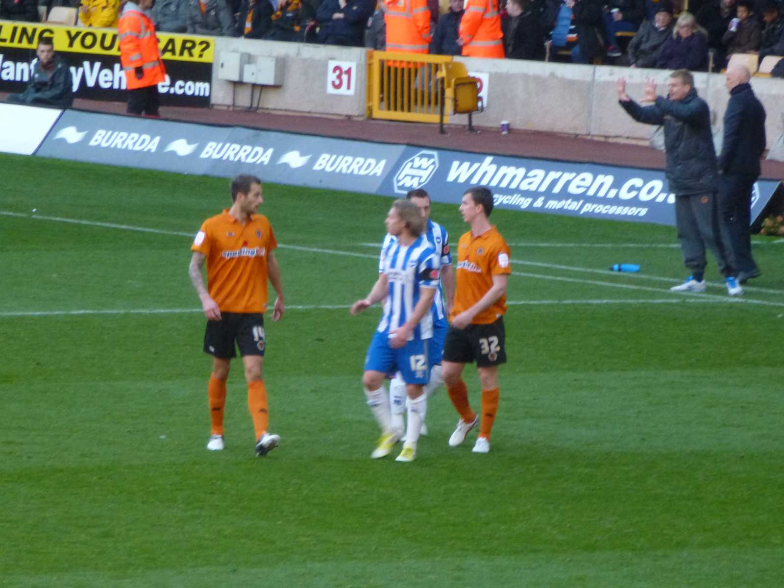 Wolverhampton Wanderers Game 10 November 2012