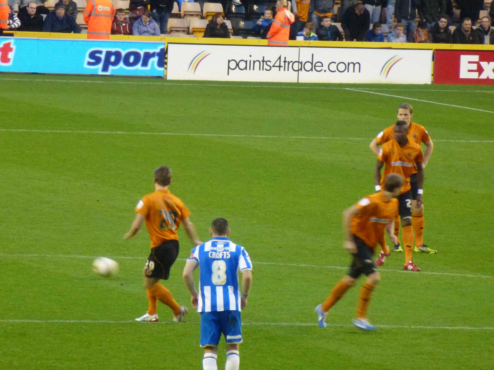 Wolverhampton Wanderers Game 10 November 2012