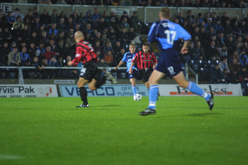 Wycombe Game 25 September 2001