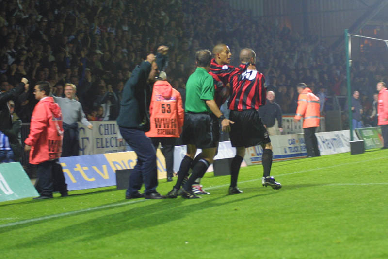 Wycombe Game 25 September 2001