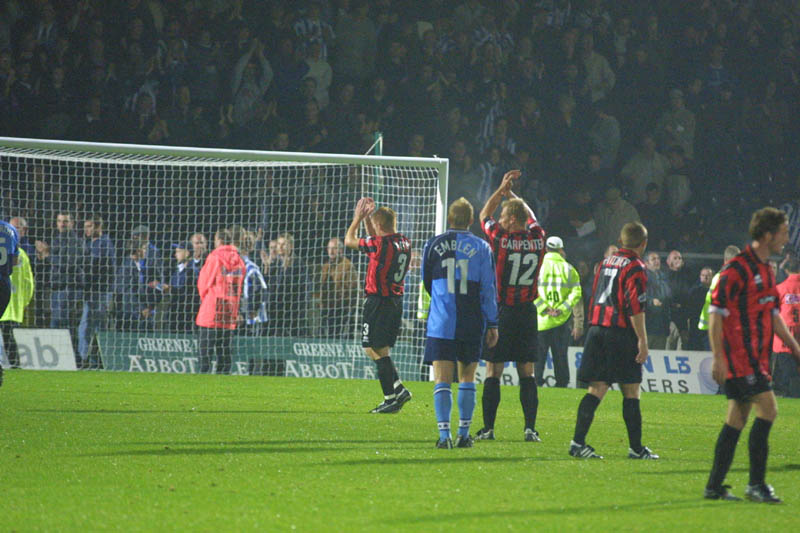 Wycombe Game 25 September 2001