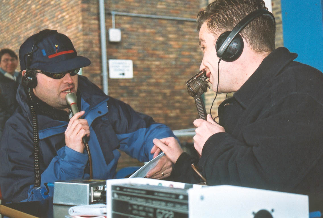 Ferret V Hart before the York game 24 February 2001